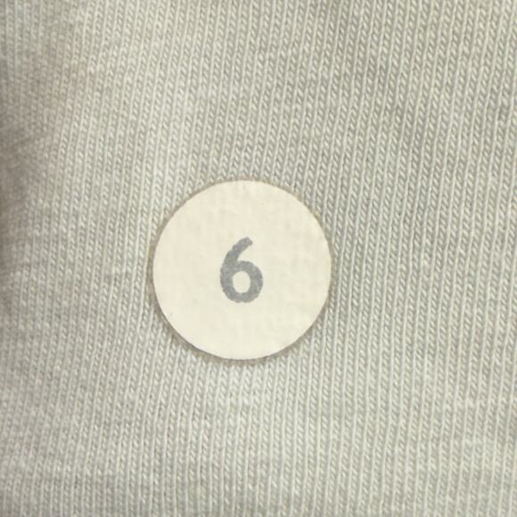 Lululemon Scuba Hoodie III Static Mist Black & White Zip Front Size 6 Full Zip - Picture 3 of 11